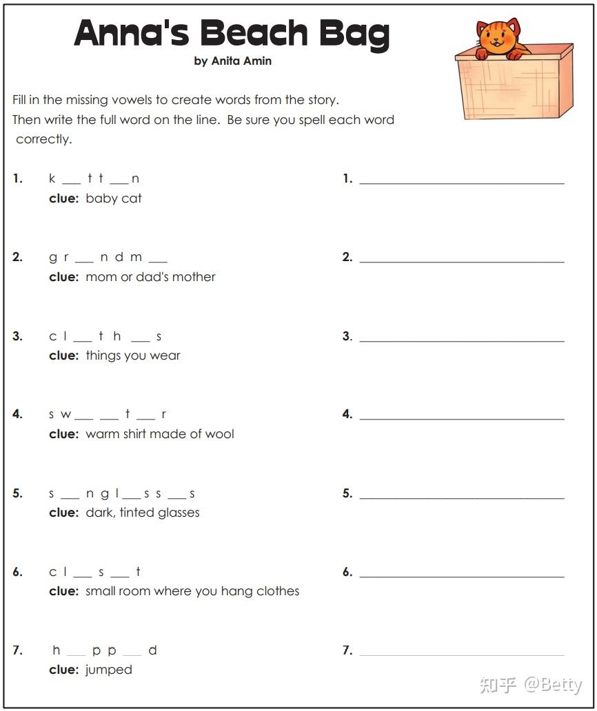 每个孩子必刷的英语原版阅读理解《Super Teacher Worksheets》G1-G5,1700页 - 知乎