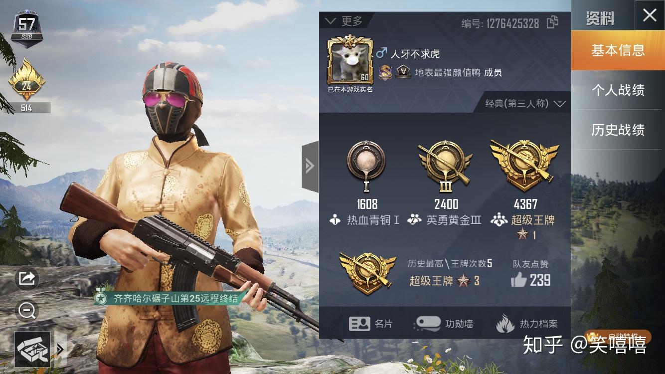 和平精英王牌局kd277属于什么水平