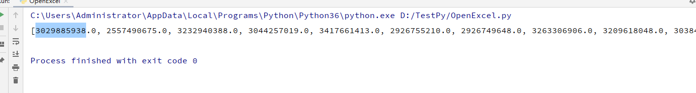 Python Excel 