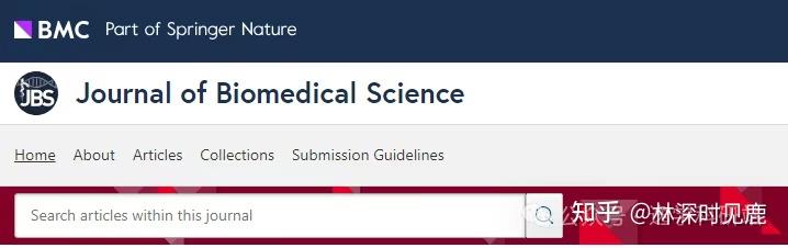【医学二区】性价比拉满不收版面费的SCI！收纯生信！沾边就收！《JOURNAL OF BIOMEDICAL SCIENCE》 - 知乎