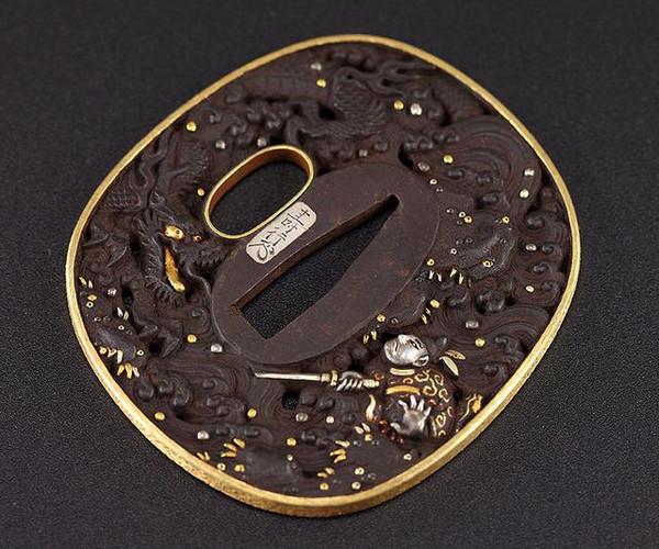 何为武士刀刀镡