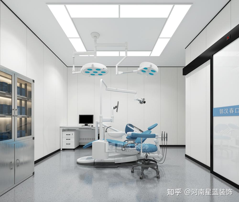 170平口腔诊所这样设计空间大 - 知乎