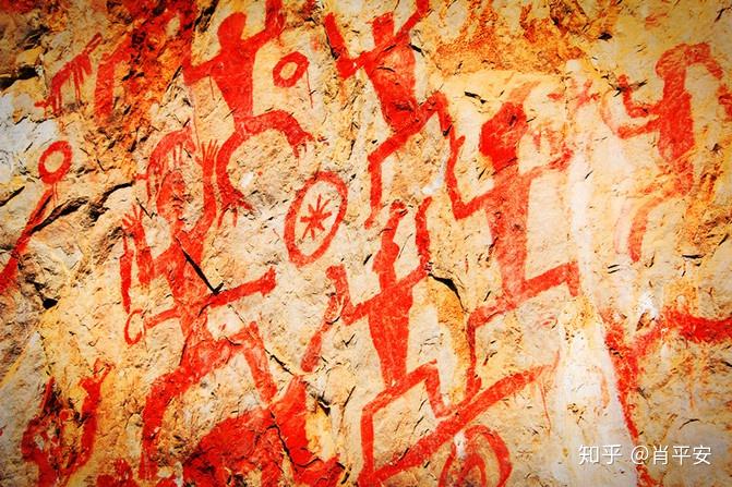 花山岩画我想穿越一次时空与两千年前的古人对话