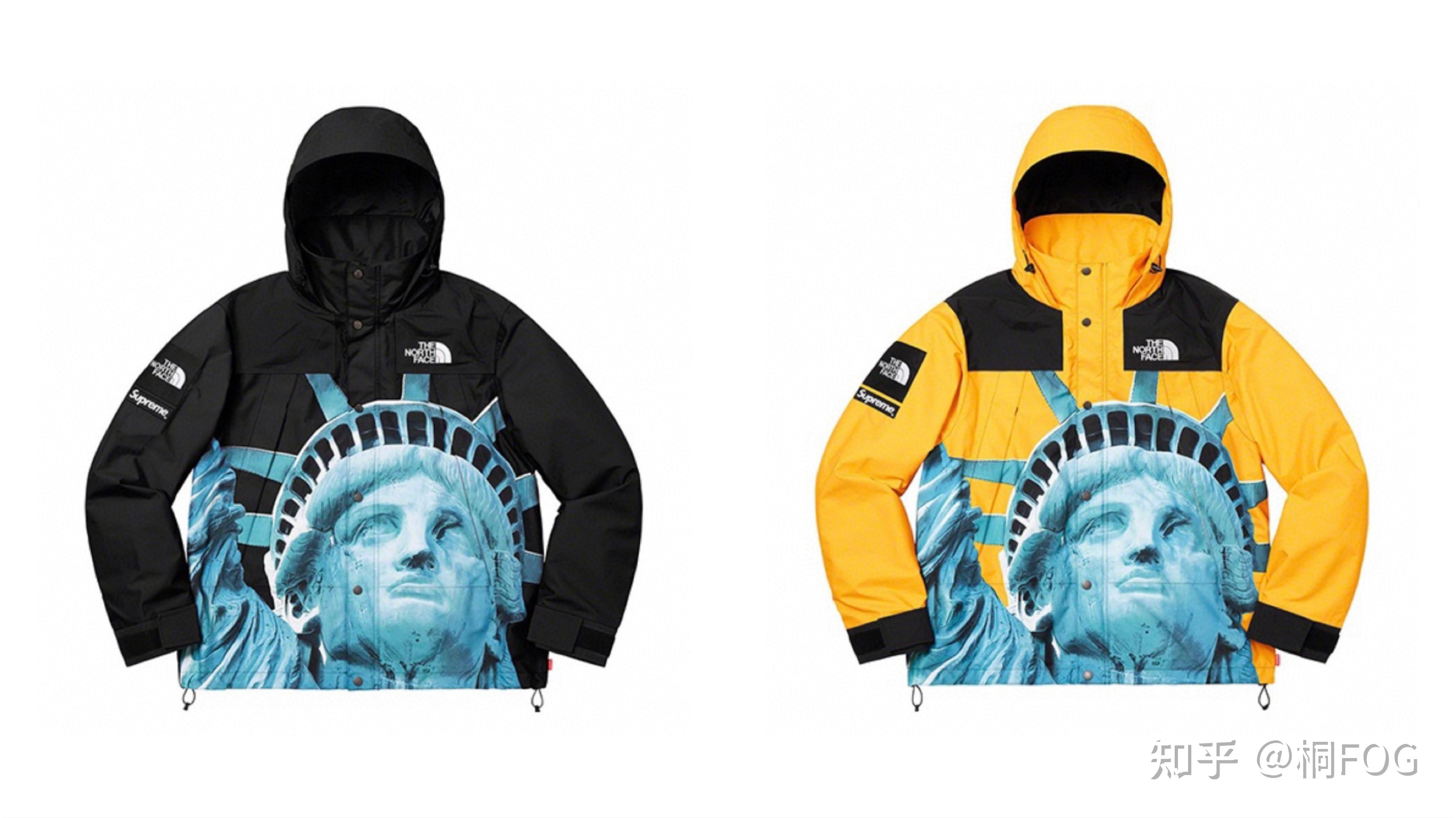 自主supreme x tnf 19fw自由女神像冲锋衣—测评解析 - 知乎