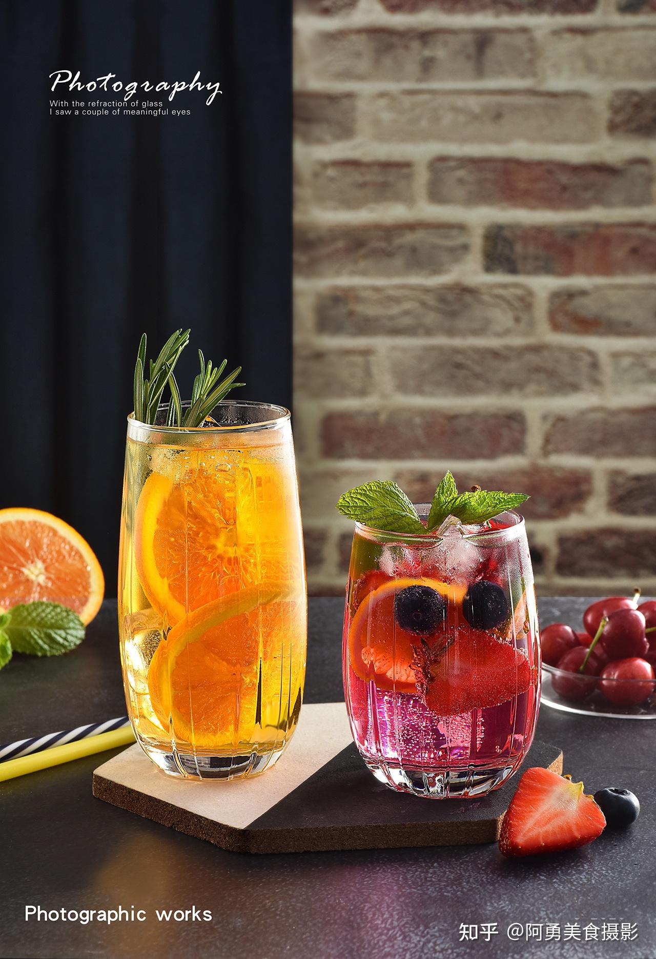 玻璃杯静物摄影