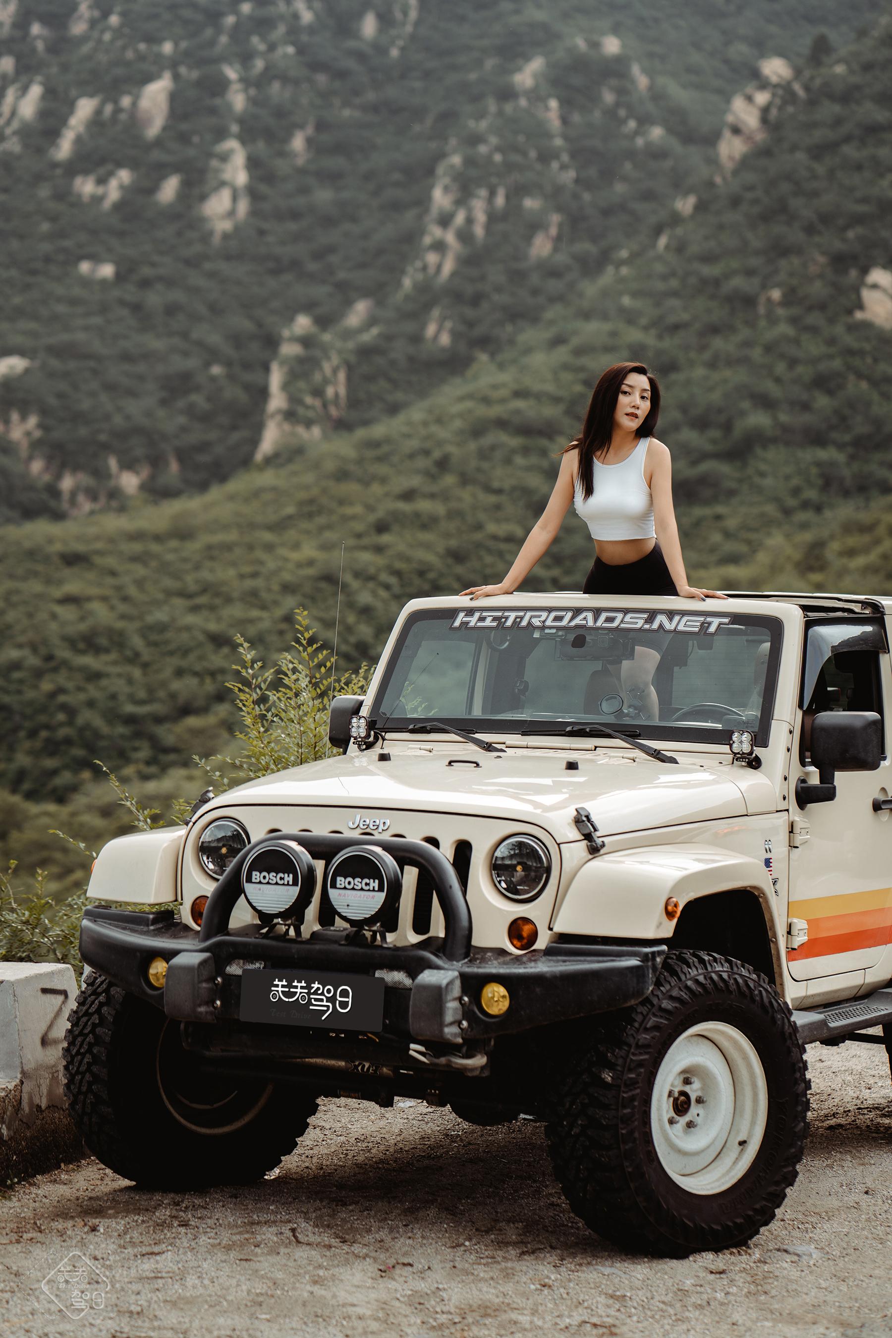 关关驾日|旅行日记 爱健身的硬派女生和她的大玩具两门限量版牧马人