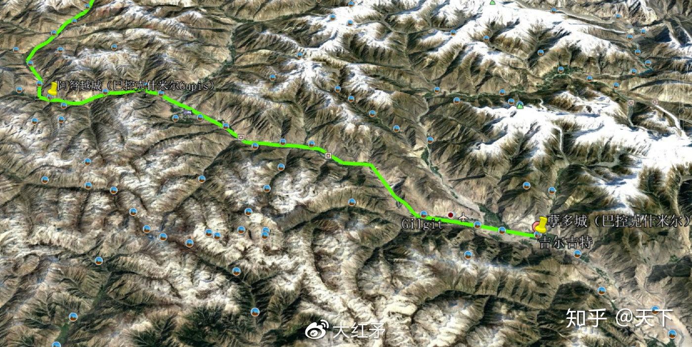 唐军爬雪山过草地远征小勃律路线图下