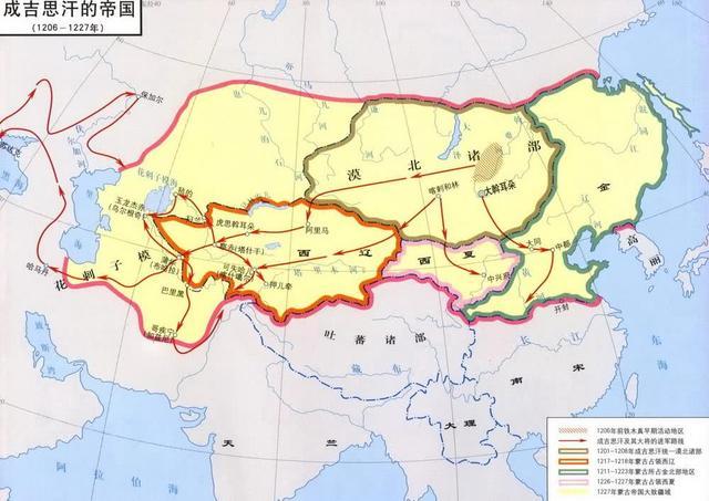 蒙古灭亡花剌子模帝国