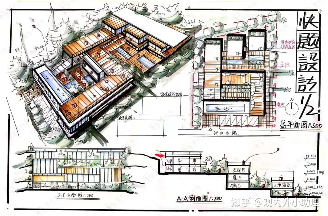 建筑专题 | 体块关系操作手法——加减法的融合使用（二） - 知乎