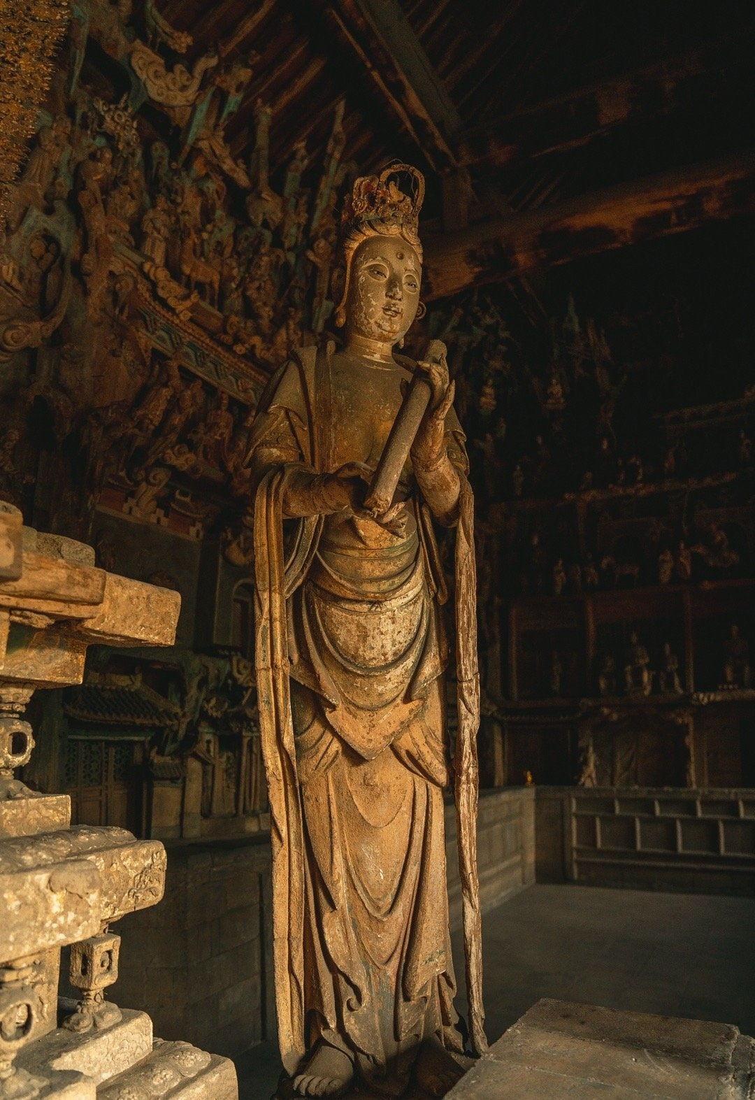 山西平遥双林寺-彩塑神品(2)释迦殿：从生到死的凝重与超脱：立体佛传，三壁连环壁塑【150幅图细赏】 - 知乎