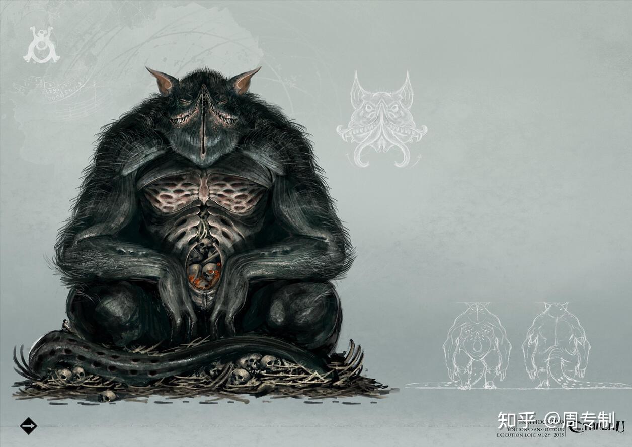 克苏鲁迷踪中的撒托古亚（Tsathoggua） - 知乎