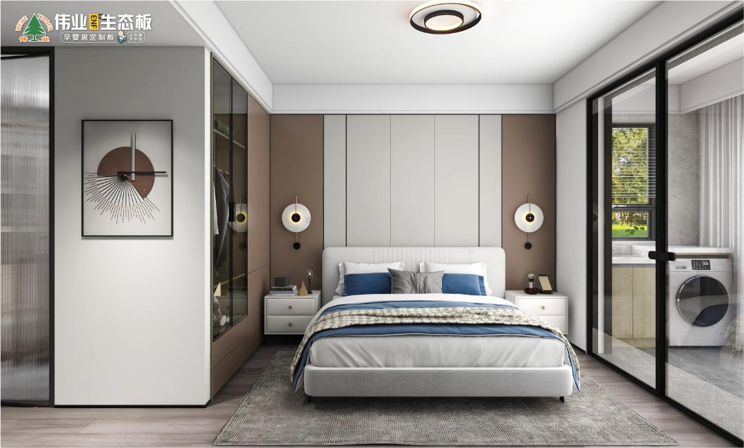 伟业enf生态板&7款高颜值衣柜,重新定义高端定制