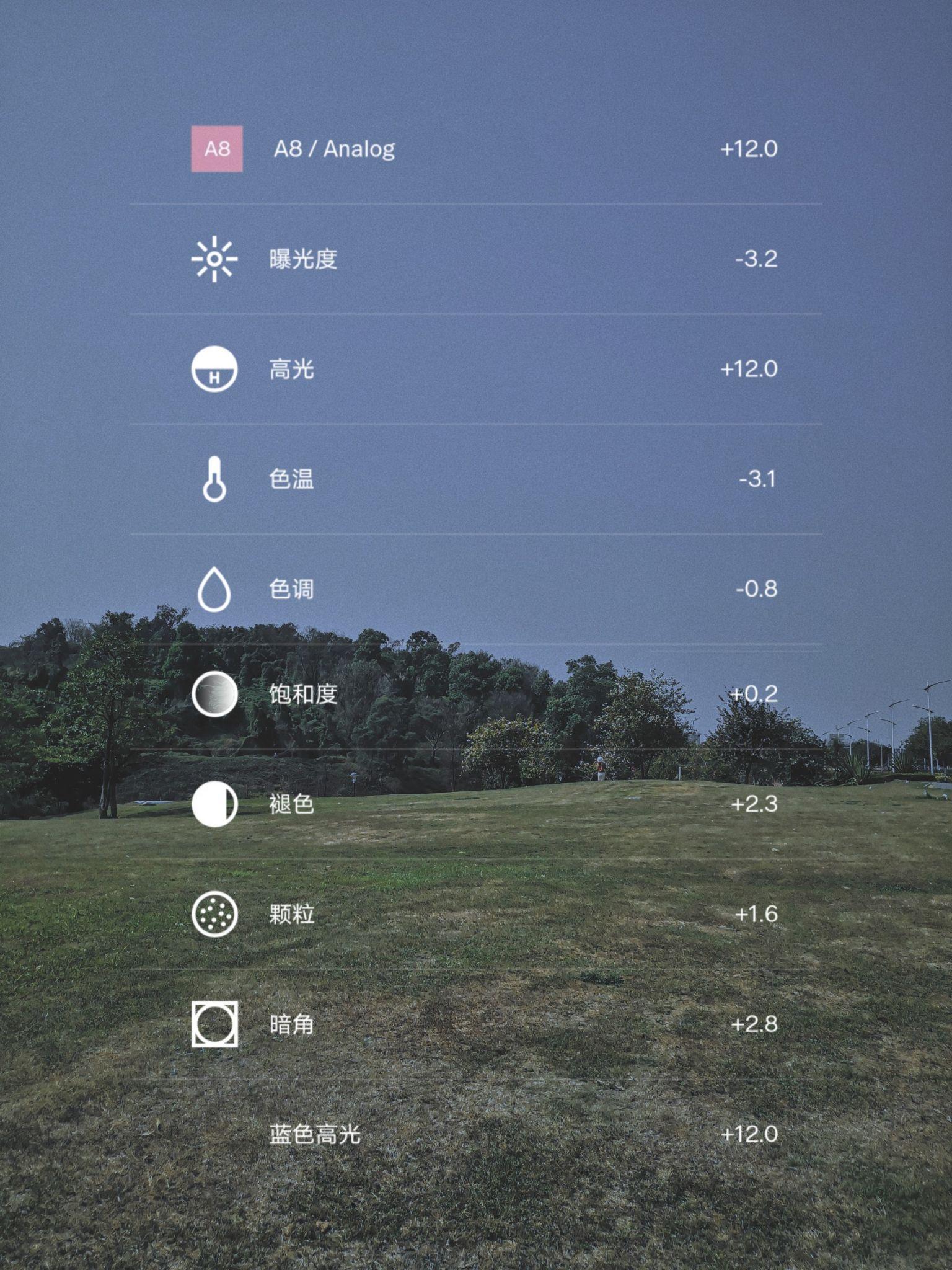 vsco调色教程轻致郁系理光自然雾霾紫调