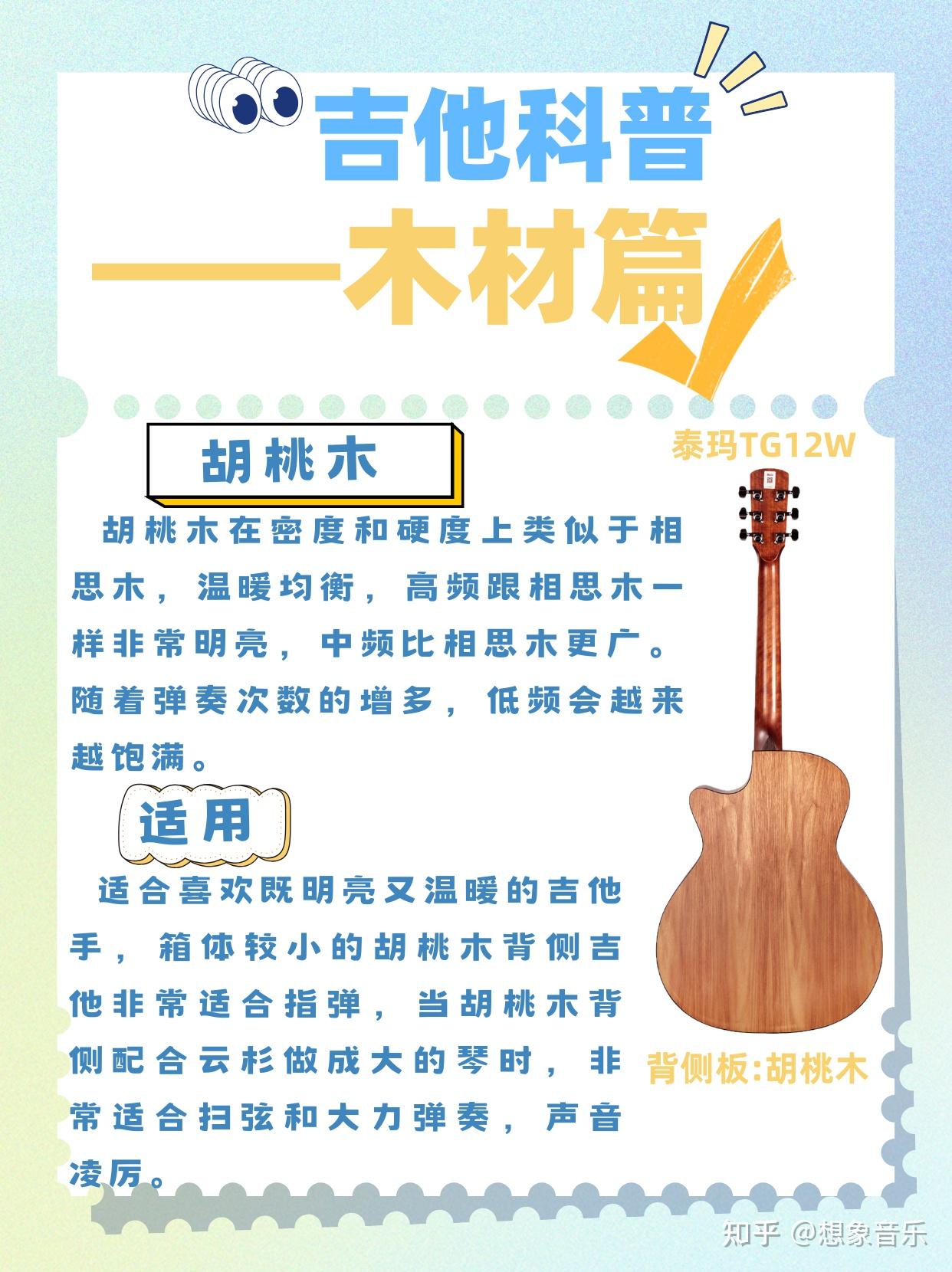 《吉他木材介绍》