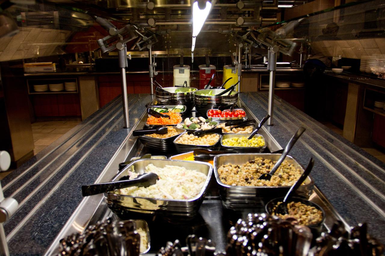 国外大学食堂是什么样子的