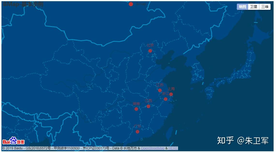 干货 | 使用pyecharts绘制交互式动态地图 - 知乎