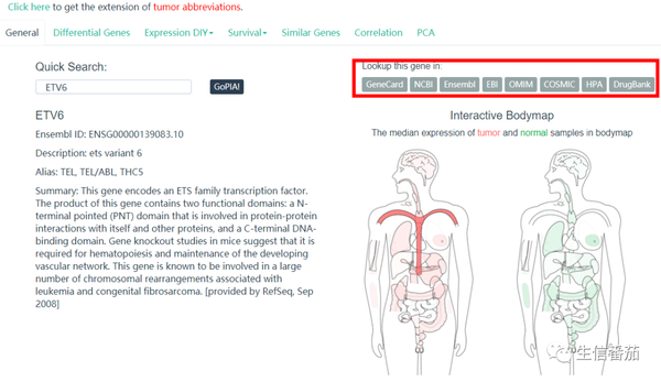 TCGA分析的数据库——GEPIA数据库的使用教程！！ - 知乎