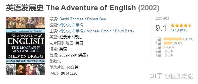 英语发展史The Adventure of English - 知乎