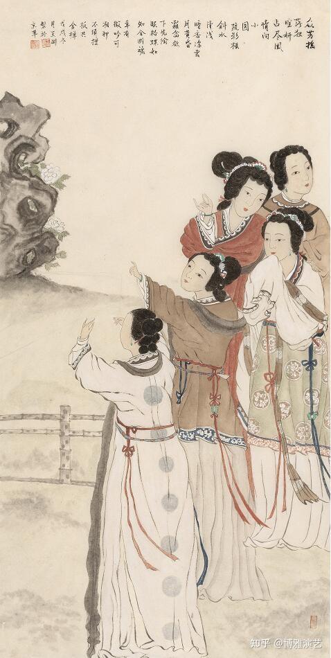 当代著名女艺术家王渊国画作品欣赏 - 知乎