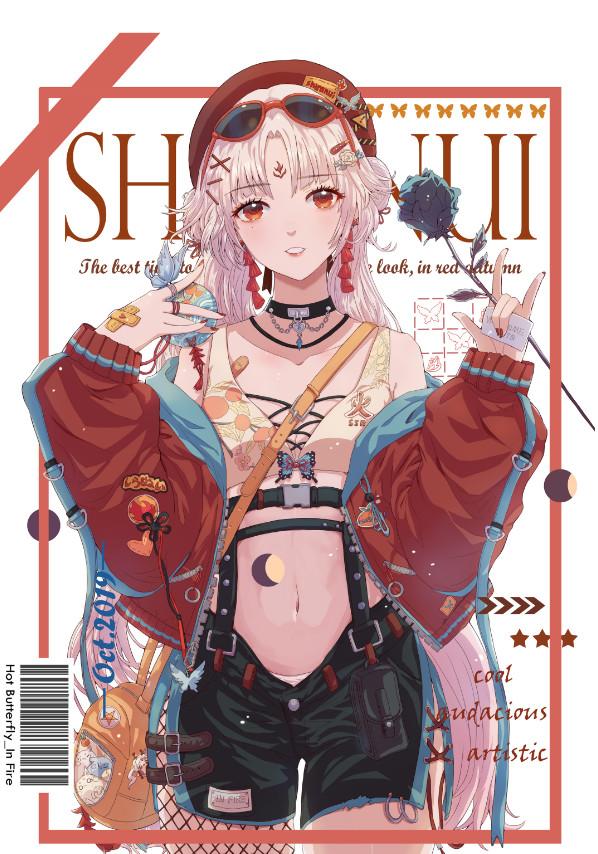 怎么让老婆登上名模周刊封面名动漫漫画作品图