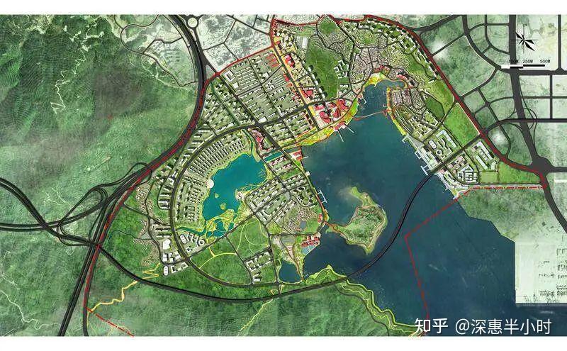 大亚湾西区新寮村规划图片