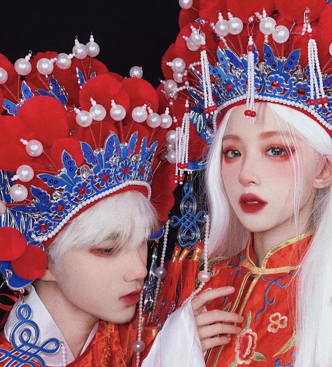 情头真人无水印双人?