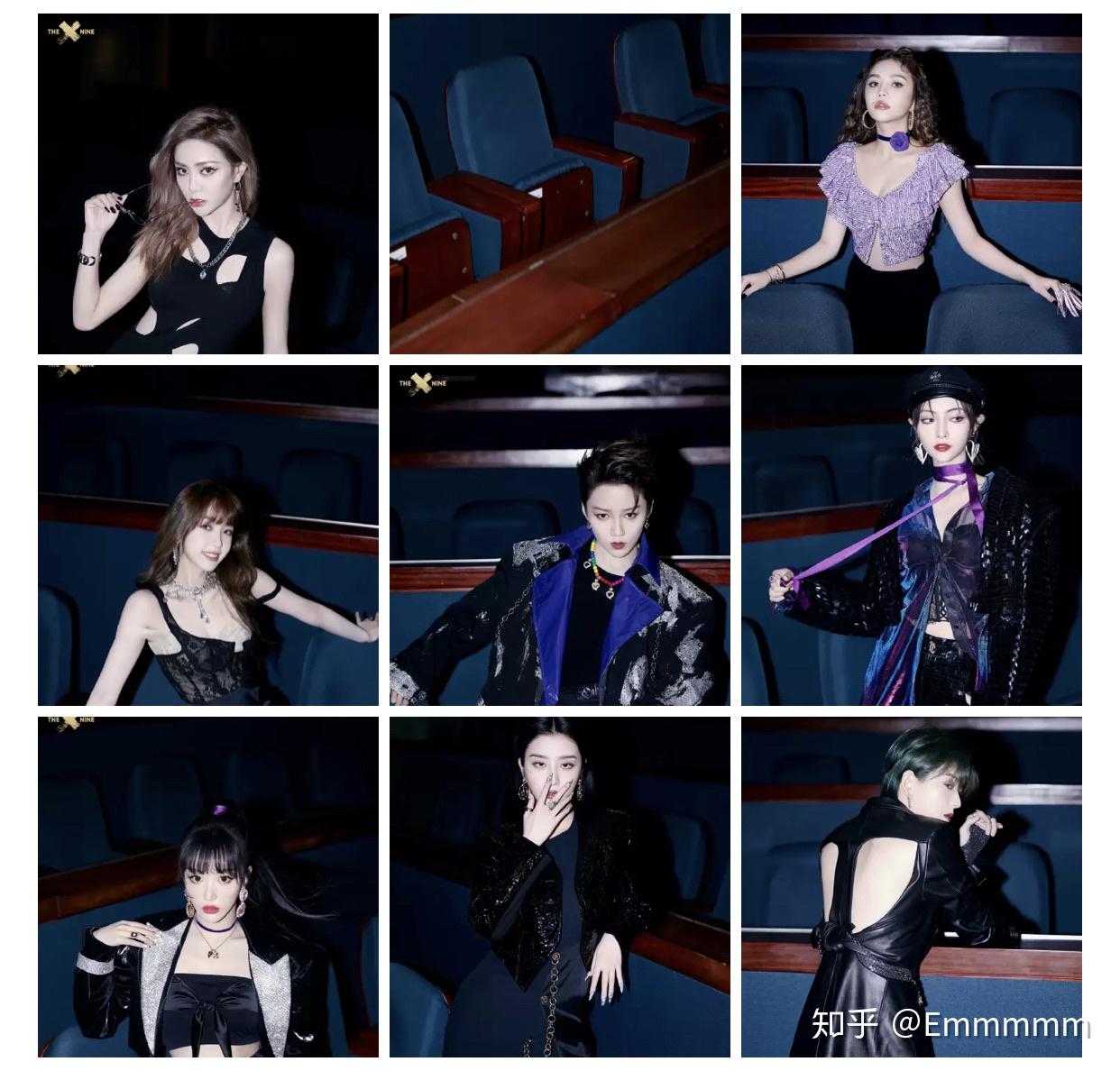 blackpink练习室服装 vs the9练习室服装韩国女团舞台服装 vs 婧舞台