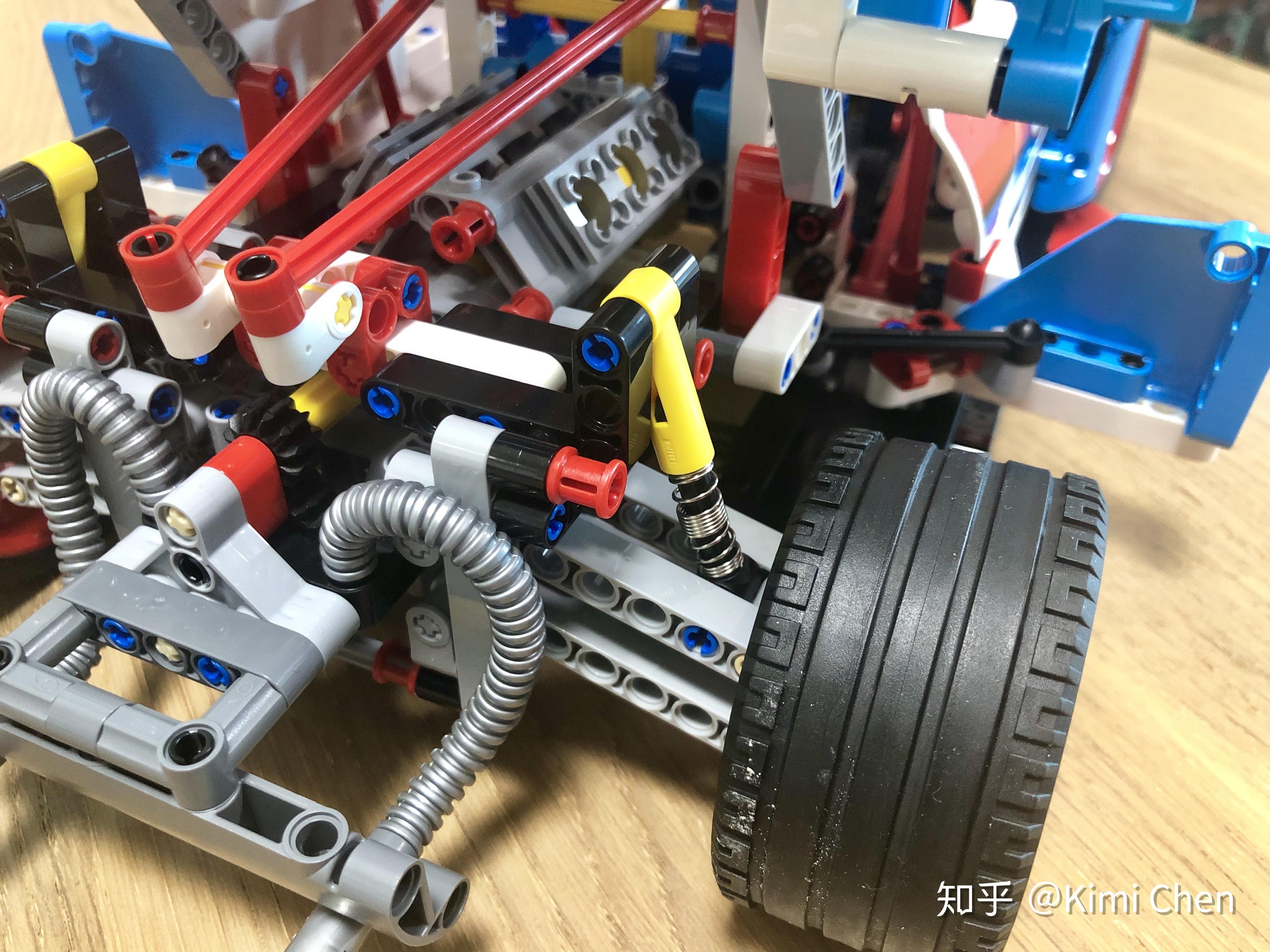 轻盈的沙漠之鹰乐高lego42077rallycar