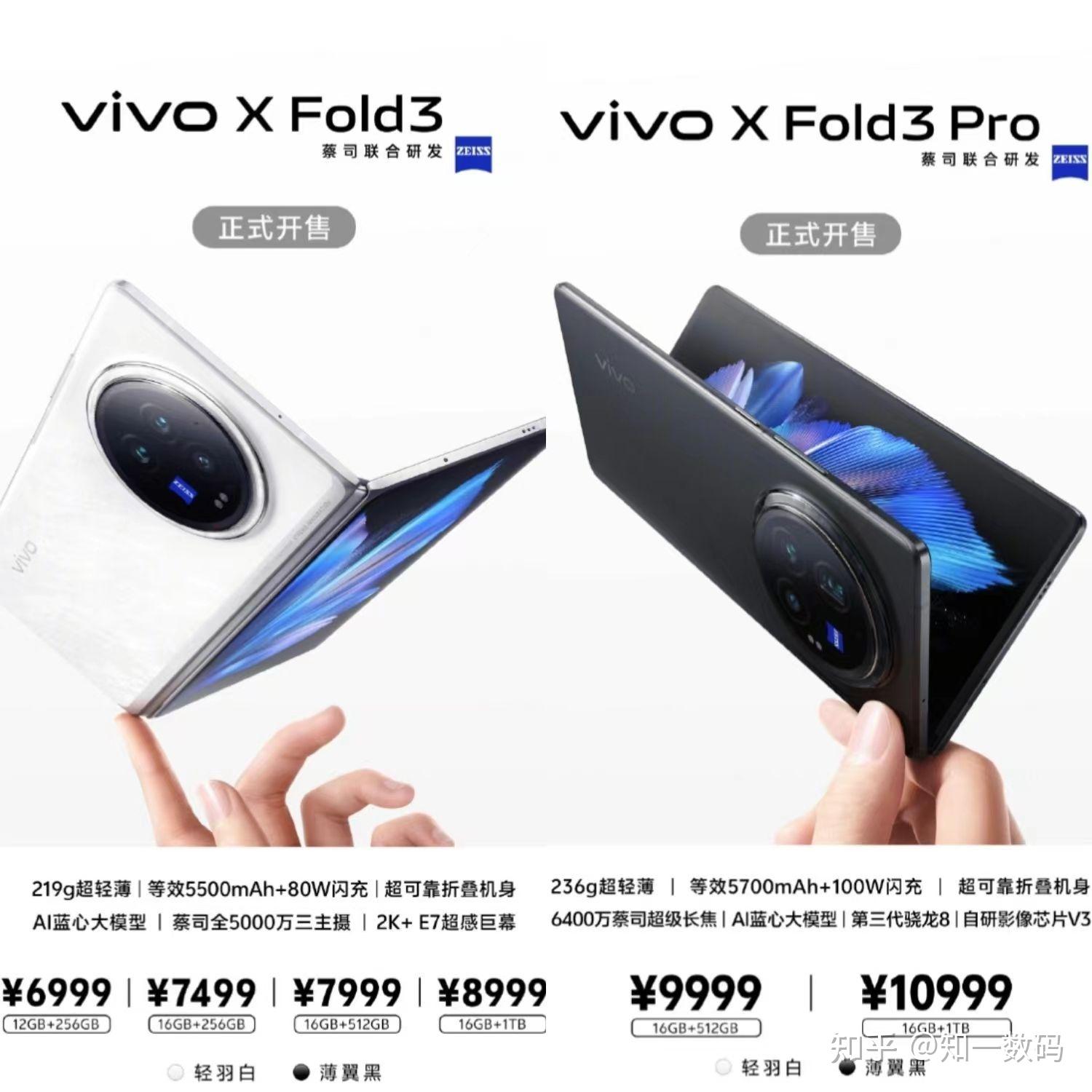 vivo X Fold3系列值得买吗？多维度升级入手不亏 - 知乎