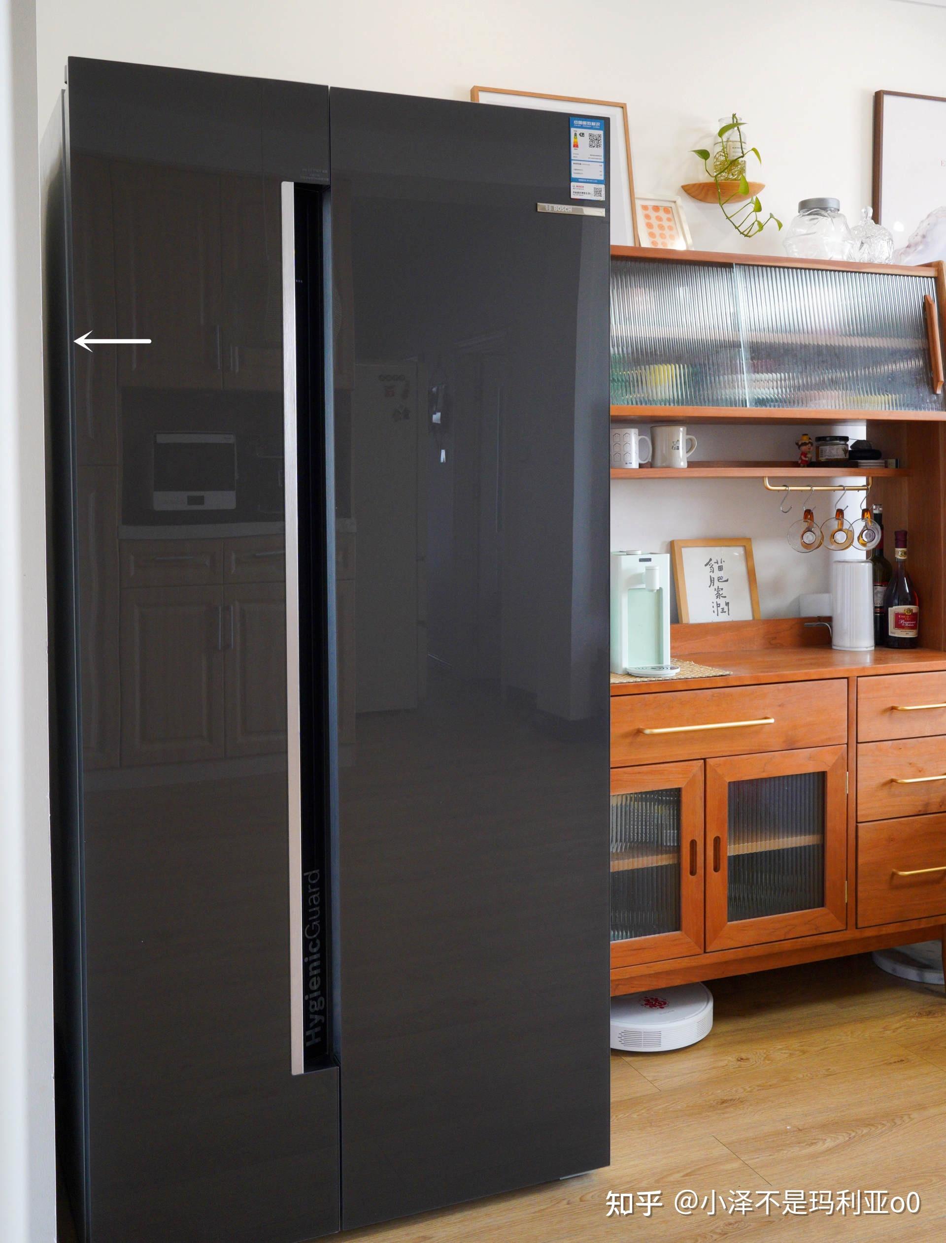 小户型也能拥有大冰箱的快乐博世活氧净对开门冰箱kan98va59c