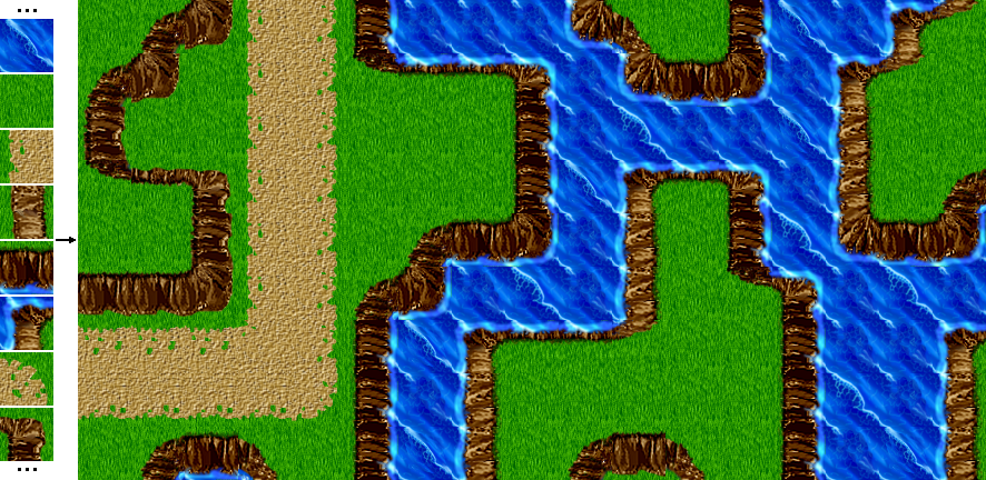 波函数坍缩——一种根据局部信息生成图案的方法