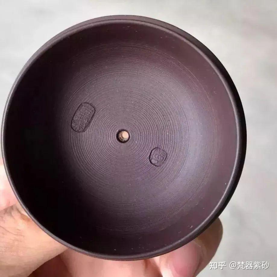 手拉坯紫砂壶螺旋纹图图片