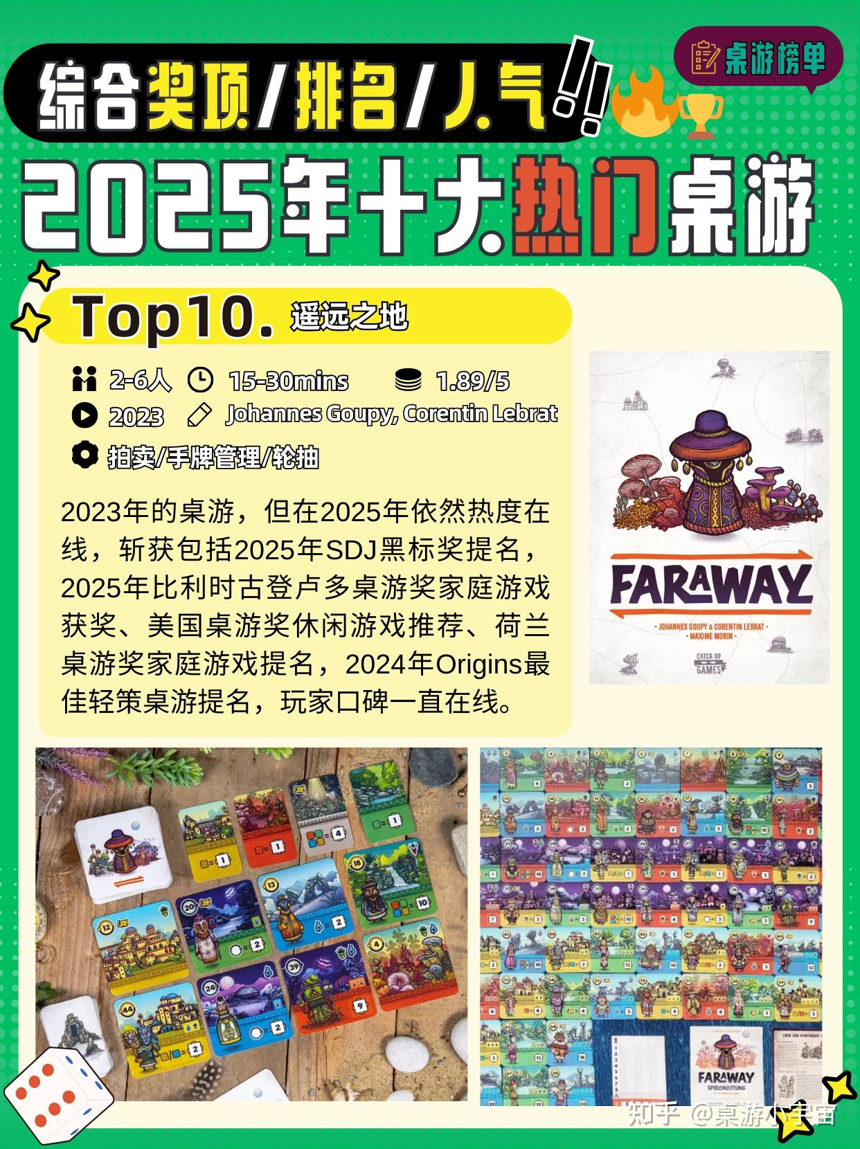 🔥人气王！2025年十款热门桌游盘点🔥 - 知乎