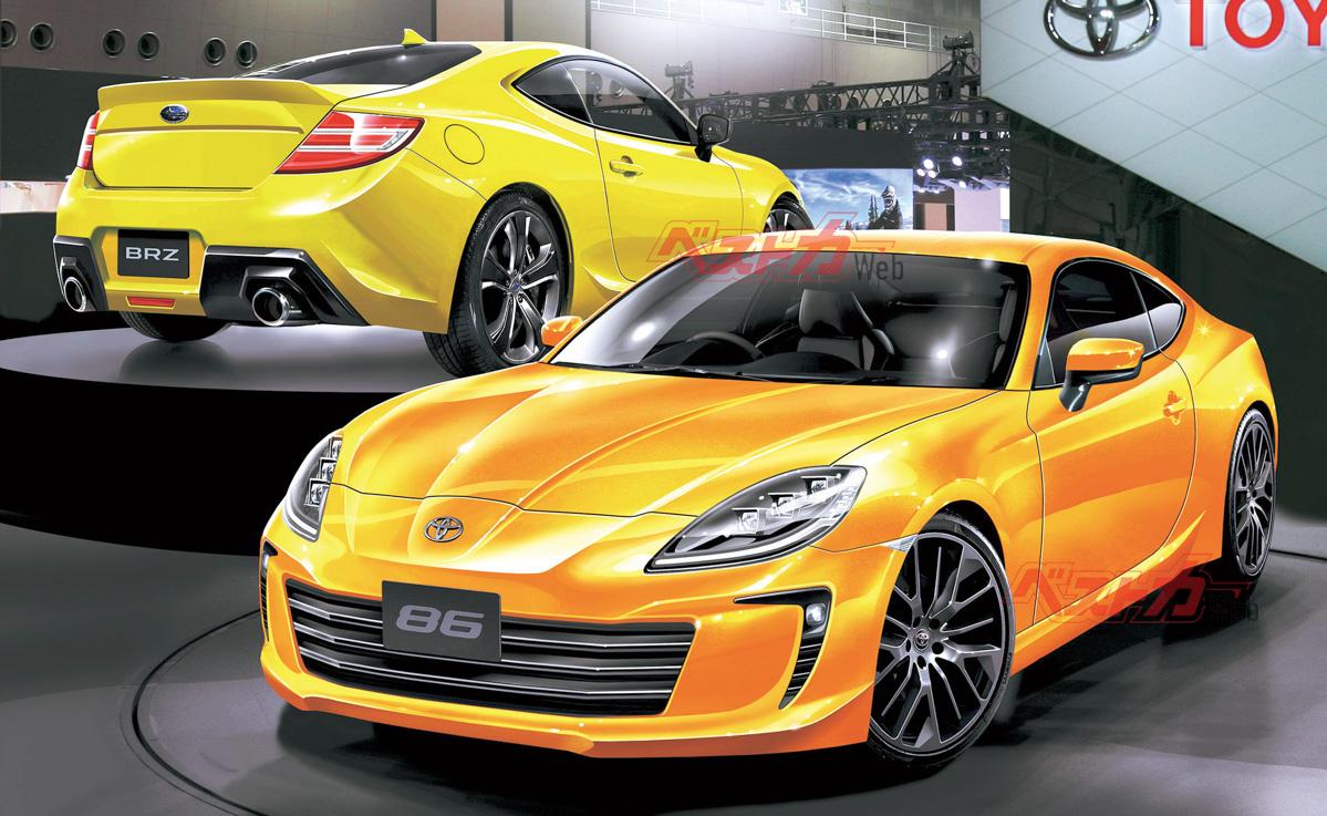 新一代toyota 86 Subaru Brz 21年发表 知乎