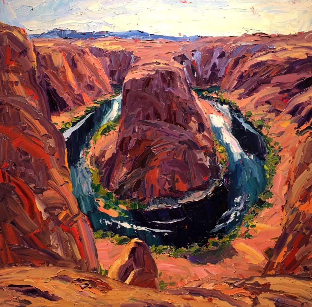 有哪些出色的厚涂手法的油画作品?