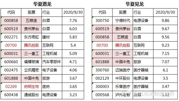 新人新基华夏见龙精选混合008308