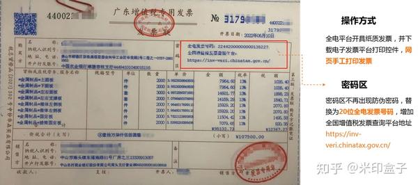 蓝字数电发票填写规则 - 知乎