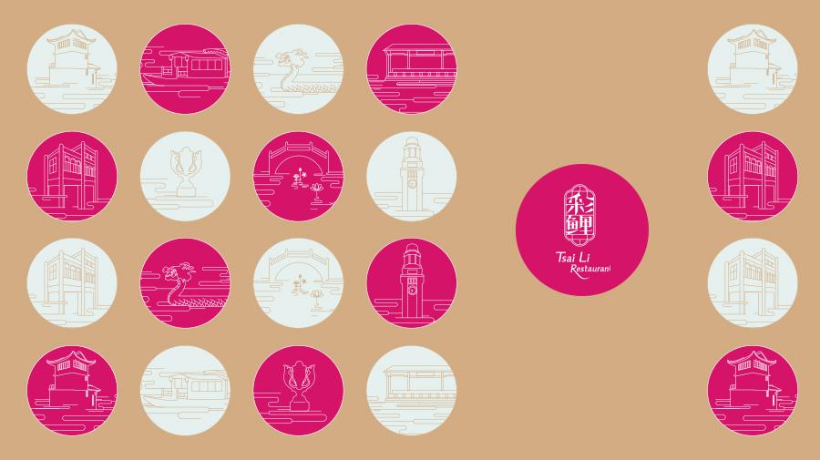 品牌视觉传达彩鲤的品牌视觉部分聚焦于粤文化的核心代表——西关元素