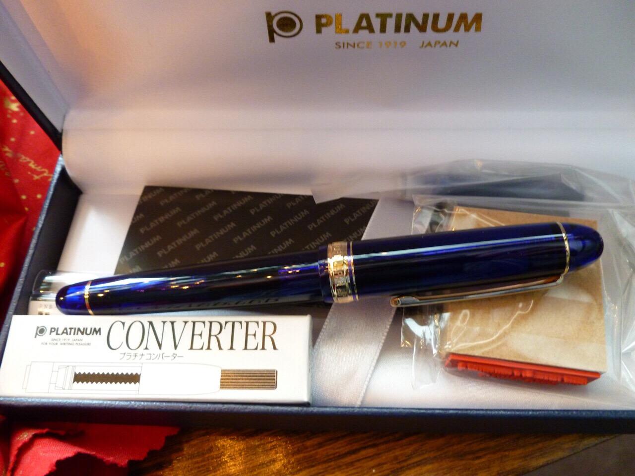 爱上日本platinum白金钢笔从这一刻开始了最为入钢笔坑的我白金钢笔最