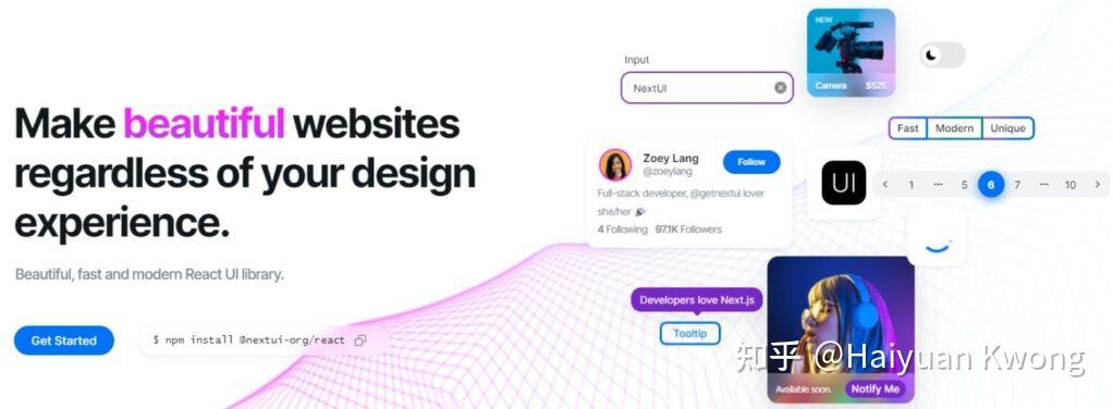 2022-2023年最受欢迎React UI组件库19 2022-2023年最受欢迎React UI组件库