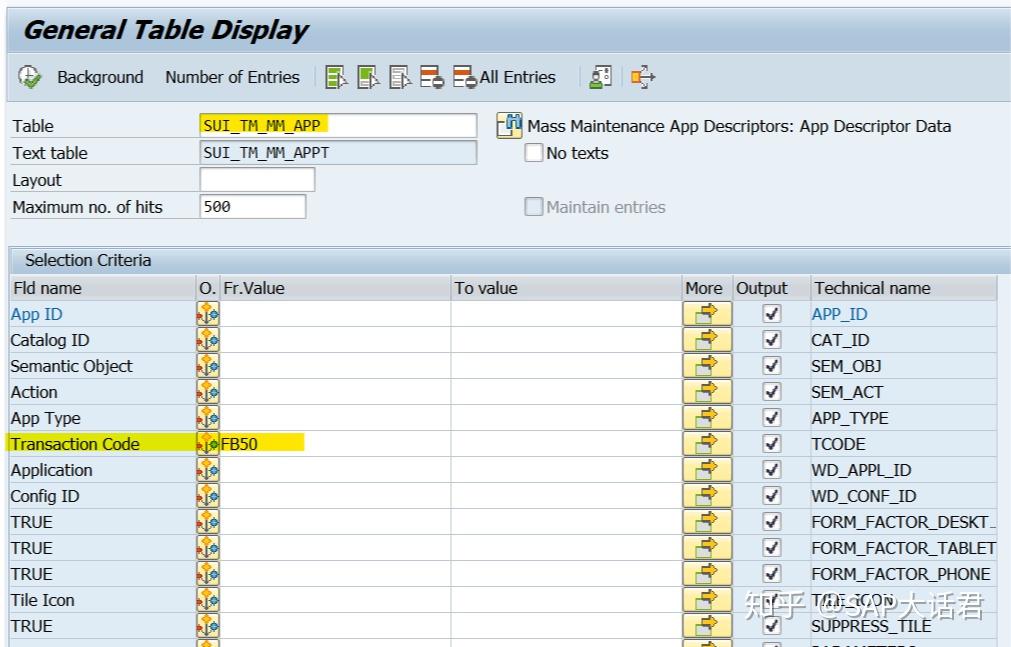 t-code-fiori-app