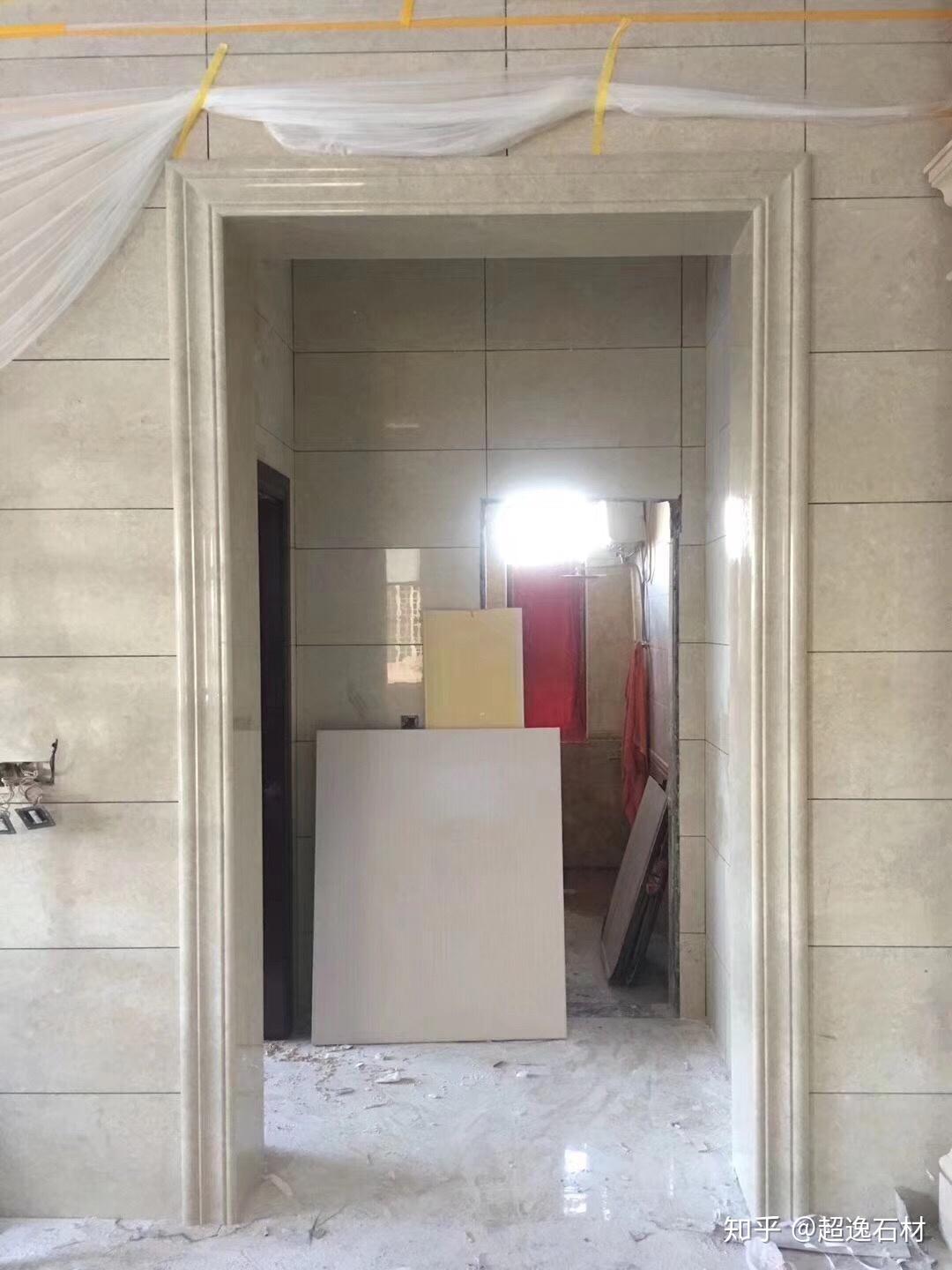 门套和窗套颜色都是白色但是窗套是石材的可以吗会不会不统一难看