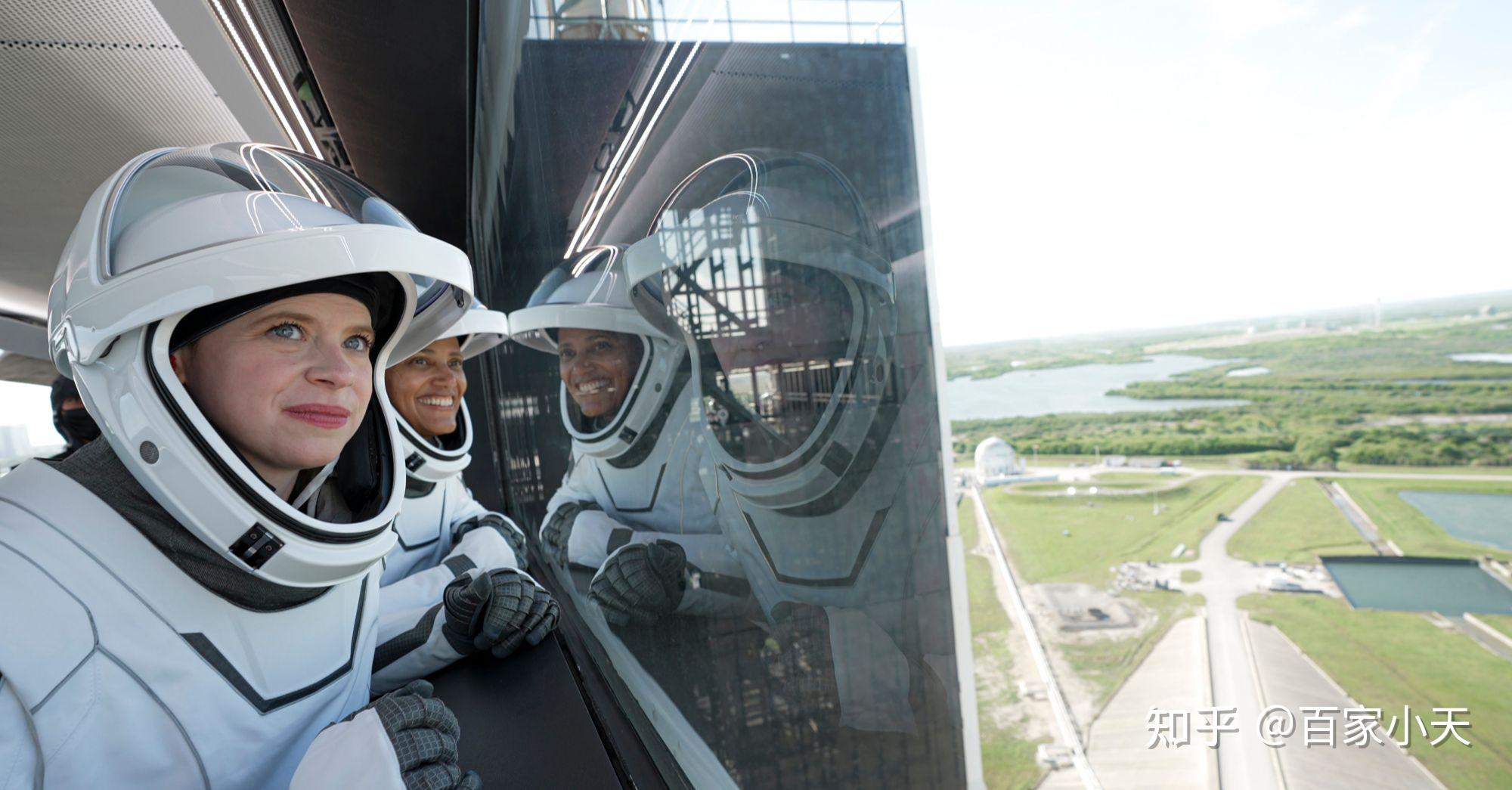 spacex创造了历史首批业余宇航员进入太空将创造多个第一