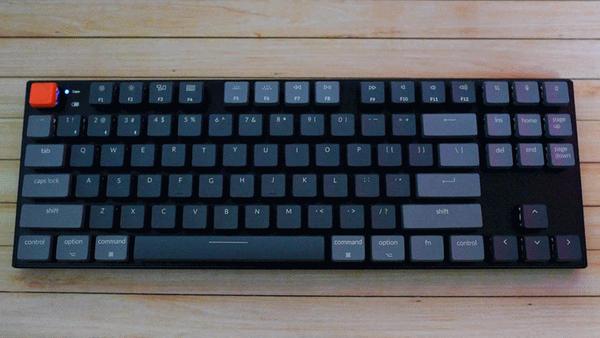 原来超薄机键也能打keychronk1双模短轴机械键盘