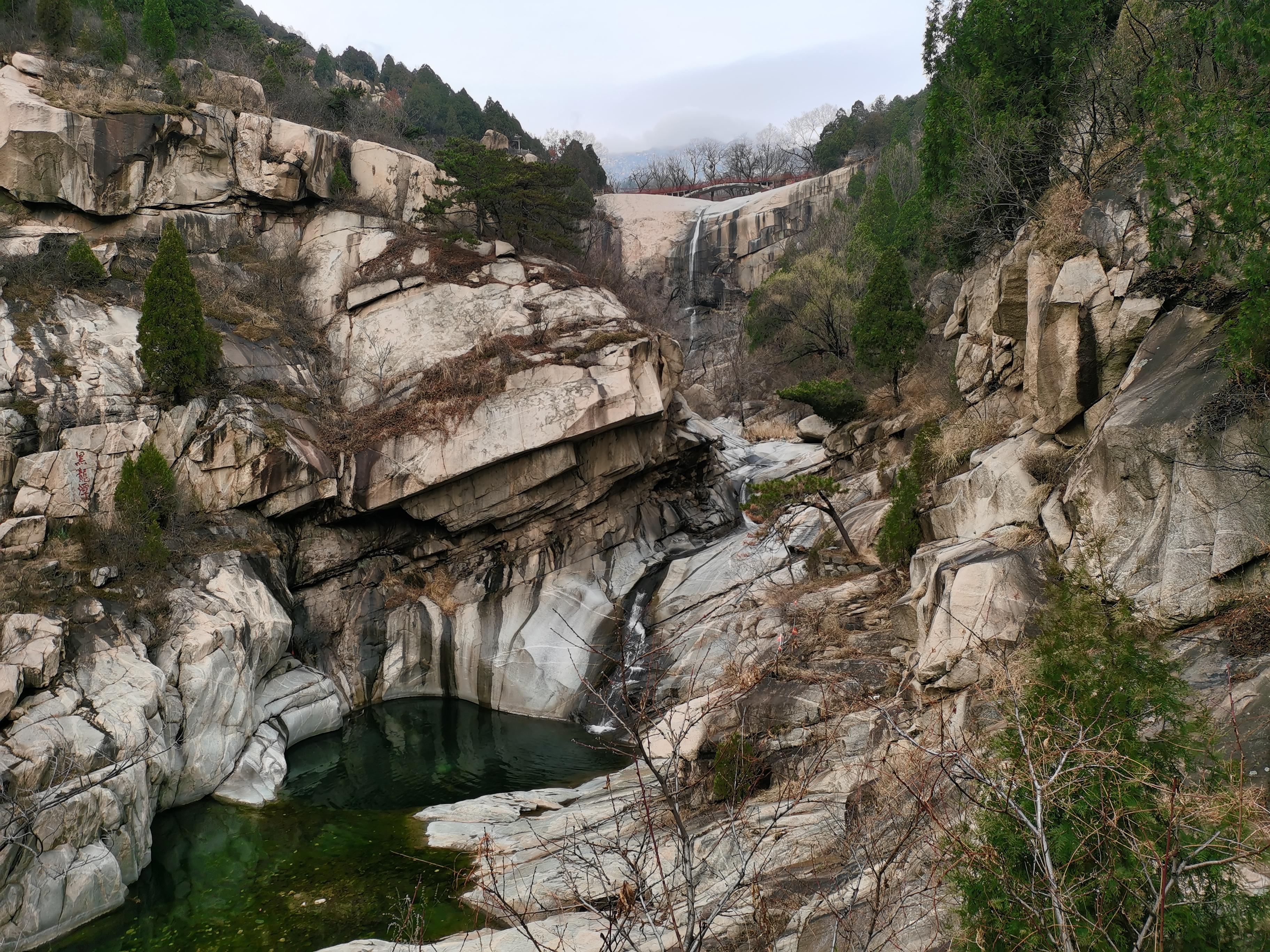 2021春雪后的水墨泰山,后石坞的林海雪原