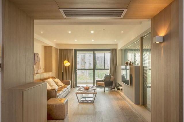 120㎡全屋原木极简风,家装界佛系养生pick一下 - 知乎