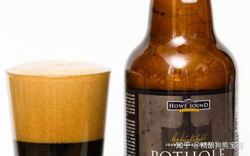 图为pothole filler imperial stoutwheat beer小麦啤酒原料50%以上为