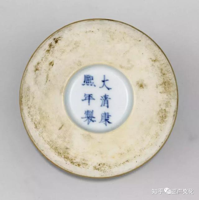 清康熙 霁红釉梅瓶