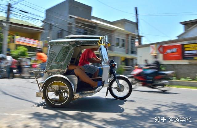 菲律宾的计程车"三轮车tricycle"
