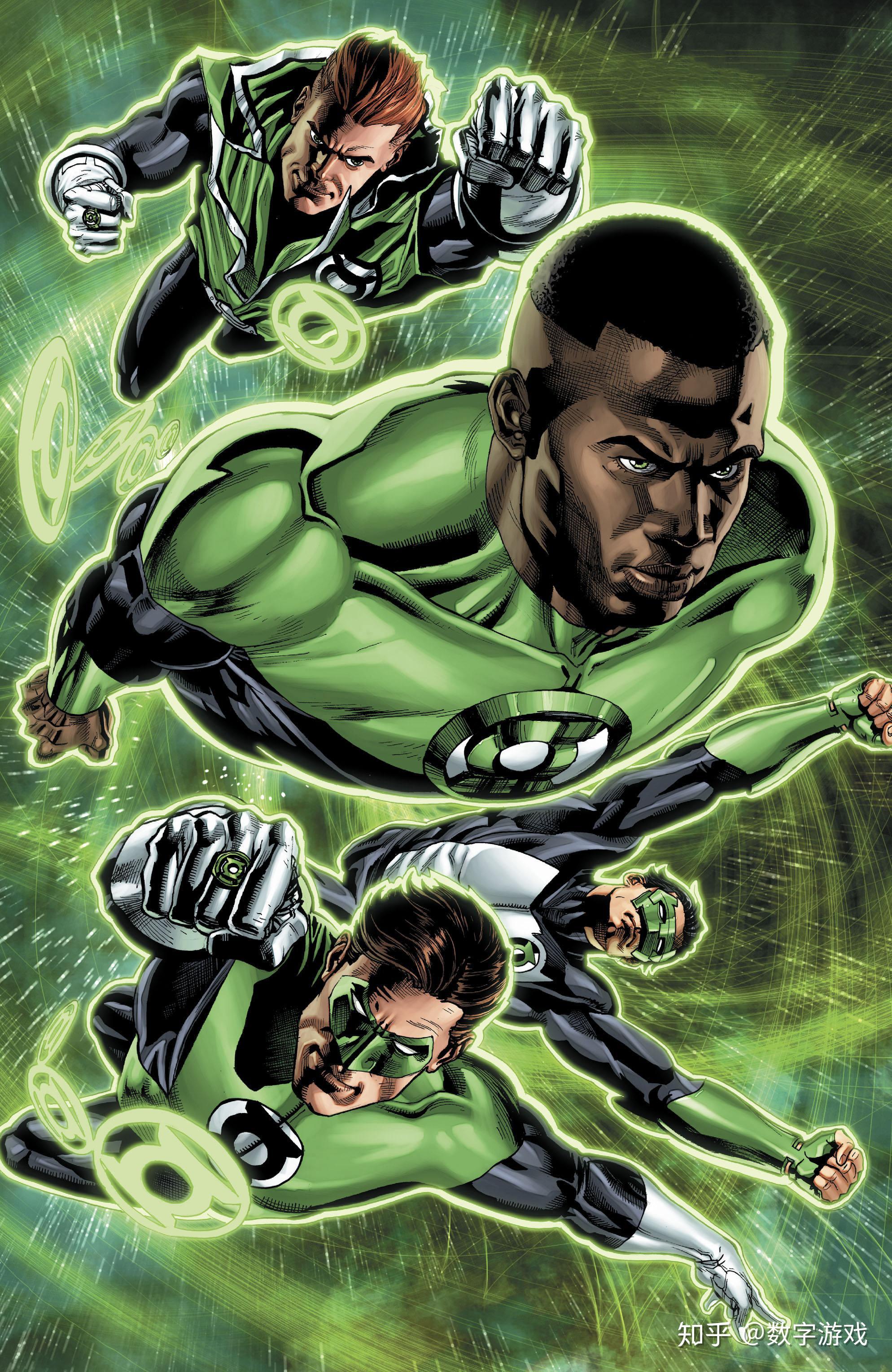 9张dc漫画英雄手绘壁纸超人不小心遭雷劈